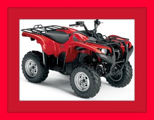 Product picture YAMAHA GRIZZLY 700 ATV REPAIR SERVICE SHOP MANUAL 07 08 09