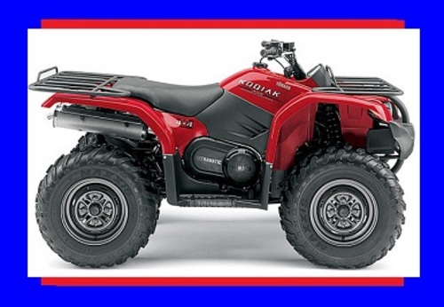 Product picture DOWNLOAD YAMAHA KODIAK 450 REPAIR SHOP MANUAL 03 04 05 06